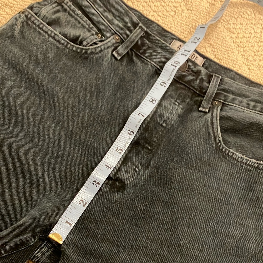 Agolde Riley Jeans 26 washed black - Picture 9 of 13
